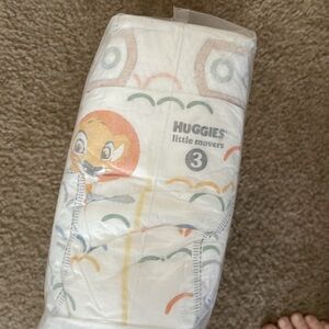 Huggies size 3 unopened package of diapers lion king